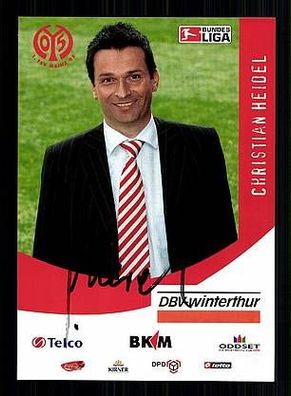Christian Heidel FSV Mainz 05 2005-06 Autogrammkarte + A48867