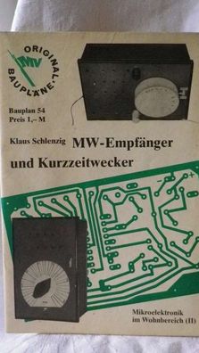 MW-Empfänger und Kurzzeitwecker. Mikroelektronik im Wohnbereich