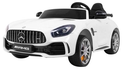 Mercedes AMG GT R 2 Sitzer 4x45W (Sonderedition) Kinder Elektroauto weiß lackiert