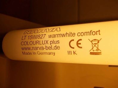 Ersatz-Marke für NARVA LT 15W/827 warmwhite comfort Colourlux plus CE