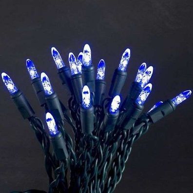 LED Lichterkette innen 5,85m 40er lila / blau Konstsmide 3602-440