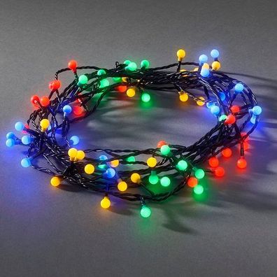 LED Globe-Lichterkette 80er multicolor aussen 6,32m Konstsmide 3691-507