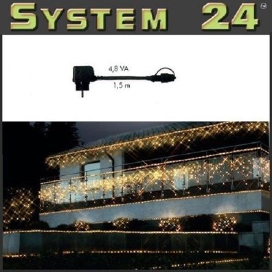 System 24 LED Trafo 4,8 VA - Start Max. 350 Dioden 490-02 außen