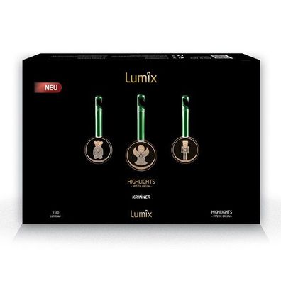 Lumix Highlights Mystic green 3D-Lichttaler 3er Set 76010