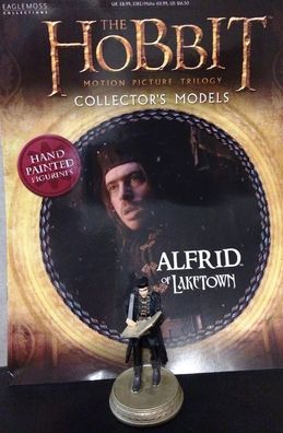 Eaglemoss * Gehilfe Alfrid Bewohner von Seestadt * figur & magazine hobbit lord of