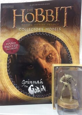 Eaglemoss * Grinnah the Goblin * #20 orc figur & magazine hobbit lord of the rings