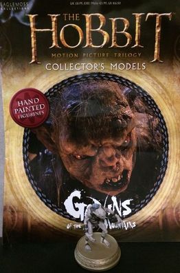 Eaglemoss * Goblins of the Misty Mountains * #22 orc figur & magazine hobbit lord of