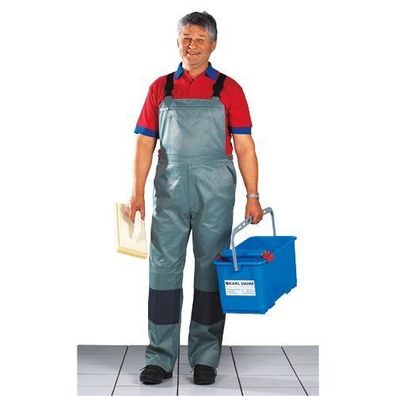 Latzhose | Arbeitshose für Fliesenleger - Art: :11829 / 46, ohne Kniepolster