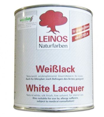 Leinos Weißlack 820 2,5 L