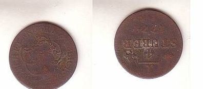 1/4 Stuber Kupfer Münze 1774 Jülich Berg