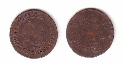 1/2 Stuber Kupfer Münze 1794 P.R. Jülich Berg