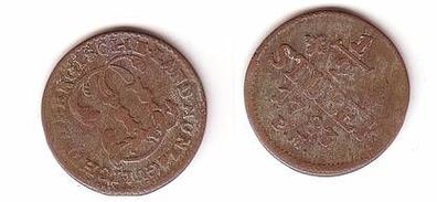 1/2 Stuber Kupfer Münze 1783 P.M. Jülich Berg