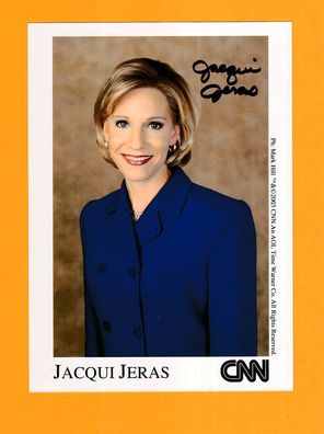 Jacqui Jeras ( Amerikanische Moderatorin CNN ) - persönlich signiert