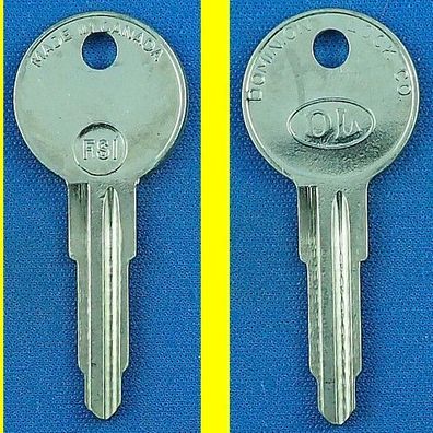 DL Schlüsselrohling FS1 für Fist D 1-100 / Italienische Fahrzeuge