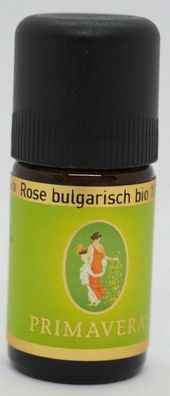 Primavera Rose bulgarisch bio 10% 5ml ätherisches Öl naturreine Qualität kbA