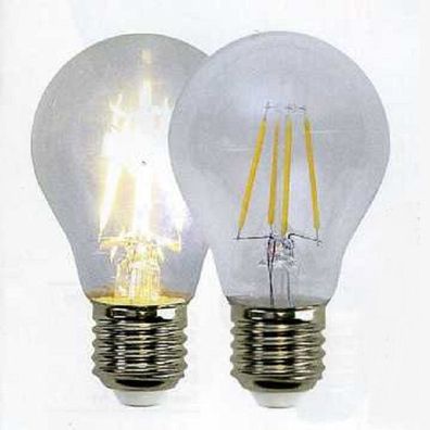 Illumination LED Leuchtmittel Filament E27 230V 400lm 4W 2700K 352-23