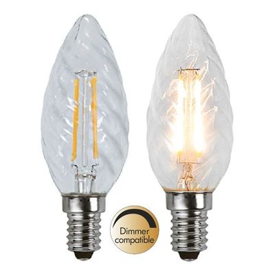 Illumination LED Filament E14 230V 400lm 3,2W 2700K dimmbar 352-06 Glühbirne