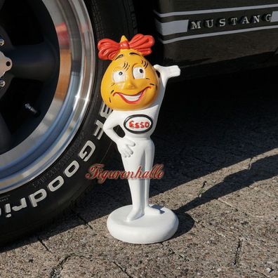 Esso Tropf Figur Männchen Werbefigur Oldtimer Öl Tankstelle Retro Nostalgie Frau