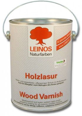Leinos Holzlasur 260 2,5 L für außen
