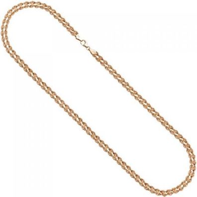 Halskette Kette 375 Gold Rotgold 45 cm Rotgoldkette Karabiner