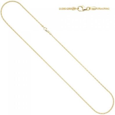 Kobrakette oval 333 Gelbgold 1,7 mm 42 cm Gold Kette Halskette Goldkette