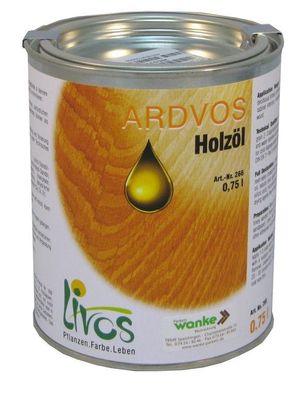 Livos Ardvos Holzöl 266 750 ml