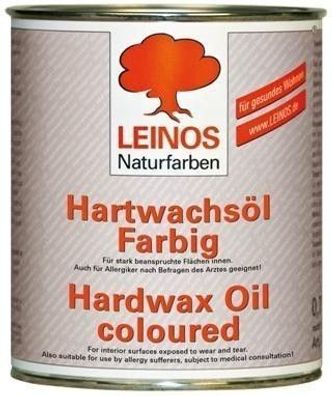 Leinos Hartwachsöl Farbig 290 10 L