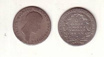 1/6 Taler Silber Münze Preussen 1812 A