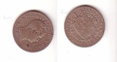 1/6 Taler Silber Münze Preussen 1842 A f. ss