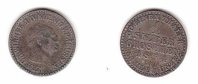 1 Silbergroschen Preussen 1854 A