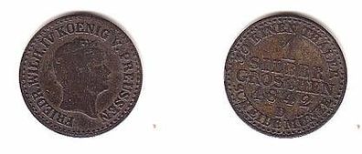 1 Silbergroschen Preussen 1842 D