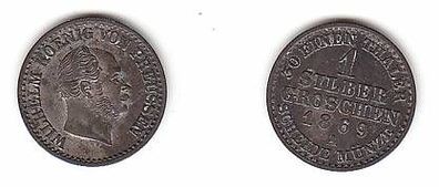 1 Silbergroschen Preussen 1869 A
