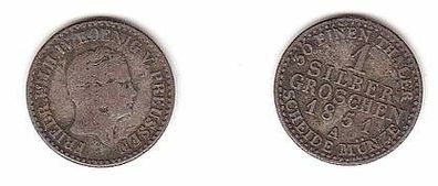 1 Silbergroschen Preussen 1851 A