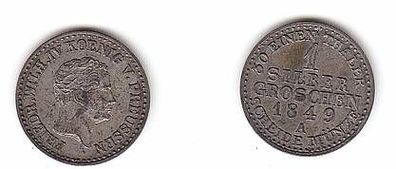 1 Silbergroschen Preussen 1849 A