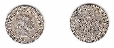 1 Silbergroschen Preussen 1855 A ss