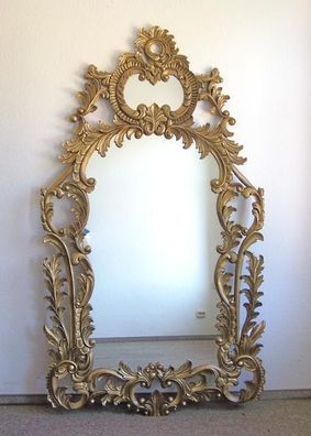 Grosser Prunkspiegel Spiegel Wandspiegel Holzspiegel