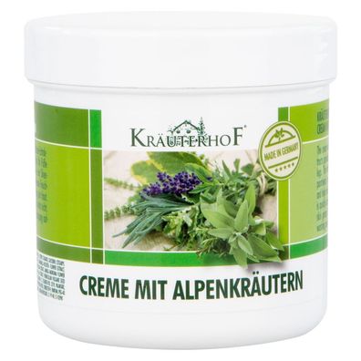 Kräuterhof® Creme mit Alpenkräutern 250 ml Fußcreme Beincreme