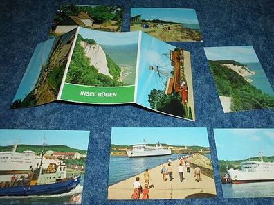 Leporello / Bildermappe--Insel Rügen