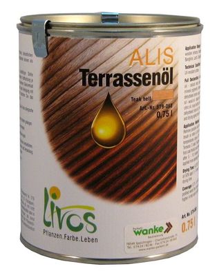 Livos Alis Terrassenöl 579 750 ml