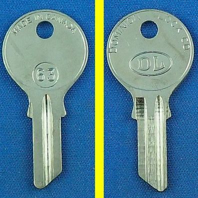 DL Schlüsselrohling 63 für Presta - diverse Serien