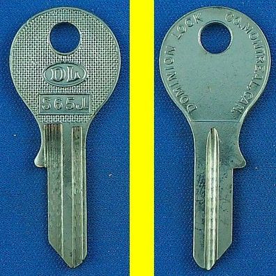 DL Schlüsselrohling S65J für Neiman H / 111, H-Mitte, Z-vorne unverschlüsselt