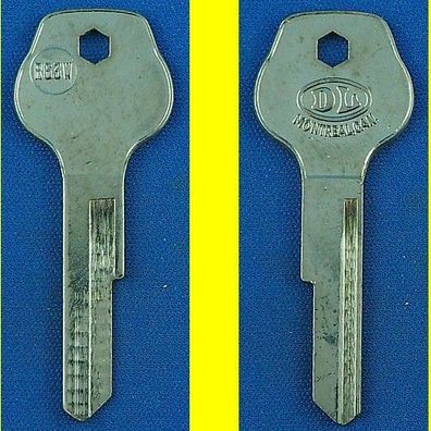 DL Schlüsselrohling R63W für verschiedene Huf SR 1 - 240 / LKW, Mercedes