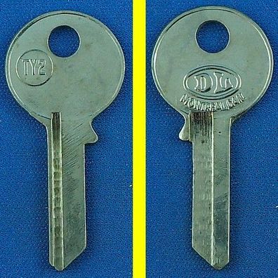 DL Schlüsselrohling TY2 für diverse Presta / Laporte