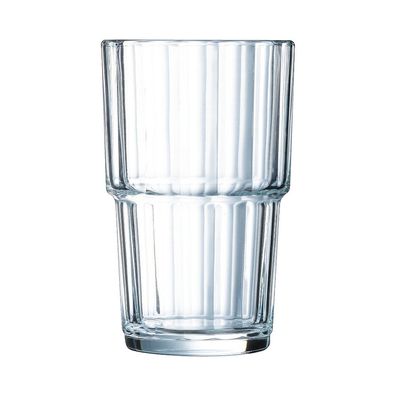 Arcoroc Norvege Trinkglas Wasserglas Saftglas 250ml transparent 6 St