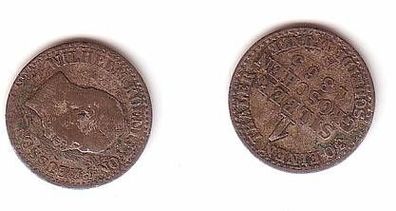 1 Silbergroschen Preussen 1865 A s/ ss