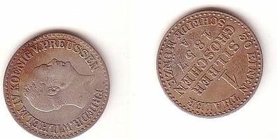 1 Silbergroschen Preussen 1857 A ss+
