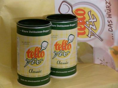 Tellofix Delik. Suppenwürze 2x900g=1800g=90L,2 Dosen, Glutenfrei, veganMHD22.01.2026