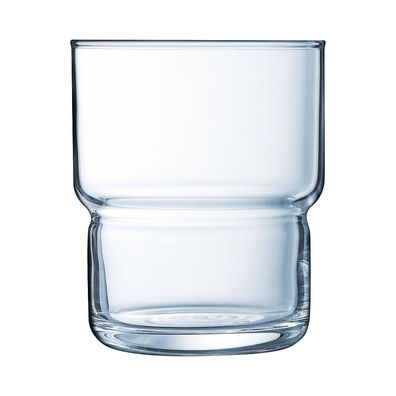 Arcoroc ARC L9945 LOG Trinkglas Wasserglas Saftglas 270ml Glas transparent 6 Stück