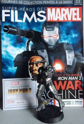 MARVEL MOVIE Collection #11 Marvel War Machine Iron Man 2 Figurine Eaglemoss franz.