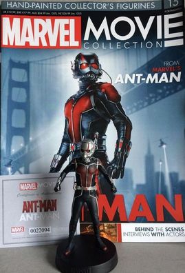 MARVEL MOVIE Collection #15 Ant-Man Figurine Superhero Eaglemoss englisches Magazin